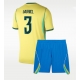 Brazil Gabriel Magalhaes #3 Replike Domaci Dres za djecu SP 2026 Kratak Rukav (+ Kratke hlače)